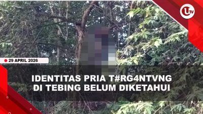[VIDEO] Polisi Masih Selidiki Identitas Pria T#rg4ntvng di Pohon Jalan Yos Sudarso Batam | U-NEWS