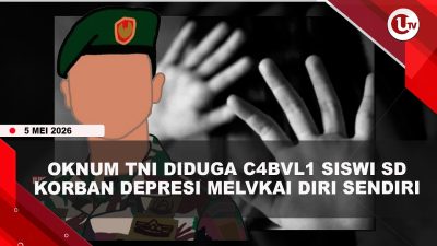 [VIDEO] Oknum TNI Diduga C#bvli Siswi SD Hingga Depresi Berat, Pelaku Kabur Saat Diperiksa | U-NEWS