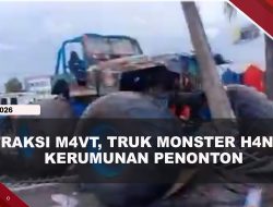 [VIDEO] Truk Monster H4nt4m Kerumunan Penonton, 2 Orang T3w4s 37 Lvka-Lvka | U-NEWS