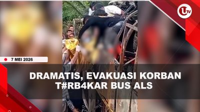 [VIDEO] Evakuasi 16 Korban T#w4s Bus ALS Berlangsung Dramatis, Korban Terjepit di Dalam Bus | U-NEWS