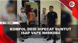 [VIDEO] Viral Isap Vape N#rkob4 Bersama Wanita, Kompol Dedi Kurniawan Resmi Dipecat | U-NEWS