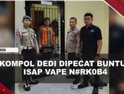 [VIDEO] Viral Isap Vape N#rkob4 Bersama Wanita, Kompol Dedi Kurniawan Resmi Dipecat | U-NEWS