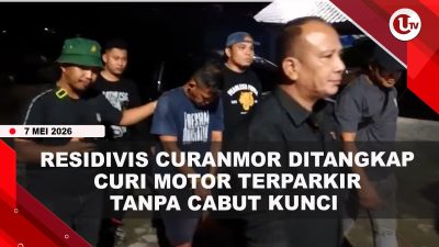 [VIDEO] Residivis Kasus Cvr4nmor Diringkus, Cvri 6 Motor Dalam 2 Bulan di Tanjungpinang | U-NEWS