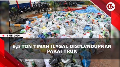 [VIDEO] Polres Karimun Tangkap 2 Pelaku P#nyelvndup4n 9,5 Ton Timah Ilegal, 1 Orang Buron | U-NEWS