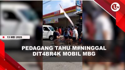 [VIDEO] Mobil MBG Ngebut T4brak Gerobak Pedagang, Tukang Tahu M#ninggal | U-NEWS
