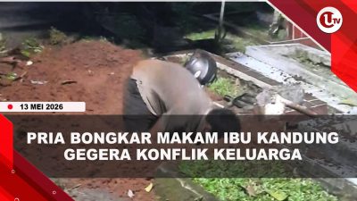 [VIDEO] Bertengkar Dengan Paman, Pria di Tangsel Bongkar Makam Ibu Kandung | U-NEWS