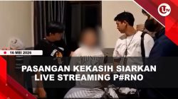 [VIDEO] Sejoli di Medan Ditangkap Lakukan Live Streaming P#rno, Dapat Rp500 Per Siaran | U-NEWS