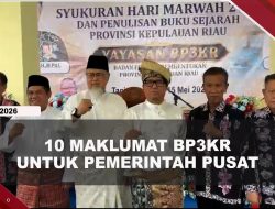[VIDEO] Hari Marwah Kepri, BP3KR Desak Pemerintah Segera Bahas RUU Provinsi Kepulauan | U-NEWS
