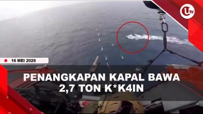 [VIDEO] AS Sita 2,7 Ton Kokain Senilai Rp808 Miliar Dari Tiga Kapal di Pantai Kolombia | U-NEWS