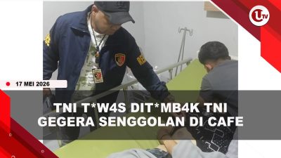 [VIDEO] Senggolan Saat Joget di Cafe, TNI T#w4s Dit#mb4k Sesama TNI di Palembang | U-NEWS