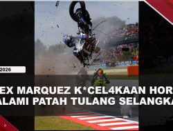 [VIDEO] Hantam Motor Acosta, Alex Marquez Alami Patah Tulang Selangka | U-NEWS