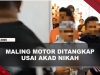 [VIDEO] Maling Motor Diciduk Usai Akad Nikah, Masih Kenakan Pakaian Pengantin | U-NEWS
