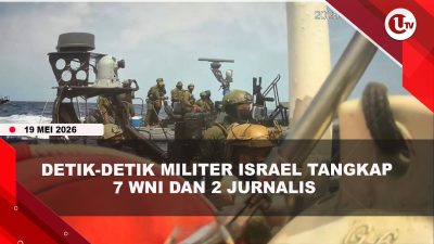 [VIDEO] Militer Israel Cegat Kapal Misi Kemanusian Gaza, Tangkap 7 WNI Dan 2 Jurnalis | U-NEWS