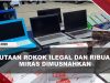 [VIDEO] Bea Cukai Kepri Musnahkan Jutaan Rokok Il3g4l Hingga M!r4s Senilai Rp10,9 Miliar | U-NEWS