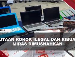 [VIDEO] Bea Cukai Kepri Musnahkan Jutaan Rokok Il3g4l Hingga M!r4s Senilai Rp10,9 Miliar | U-NEWS