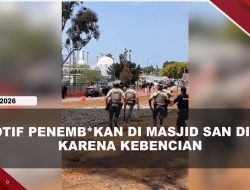 [VIDEO] Polisi Ungkap Motif P#nemb4kan di Masjid San Diego T#w4skan 3 Orang | U-NEWS