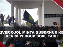 [VIDEO] Ratusan Ojol Demo di Kantor Gubernur Kepri, Minta Revisi Pergub Soal Tarif | U-NEWS