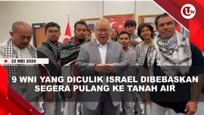 [VIDEO] 9 WNI Akhirnya Dibebaskan, Sempat Dipvkvl Hingga Dis#trvm Militer Israel | U-NEWS