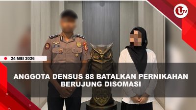 [VIDEO] Anggota Densus 88 Batalkan Pernikahan, Calon Istri Tuntut Ganti Rugi Rp400 Juta | U-NEWS