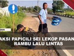 [VIDEO] 3 Pemuda Pecinta Lingkungan Pasang Rambu Lalu Lintas di Jalan Lintas Timur Bintan | U-NEWS