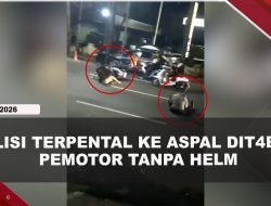 [VIDEO] Hindari Razia, Pemotor Tanpa Helm T4brak Polisi Hingga Dilarikan Ke Rumah Sakit | U-NEWS
