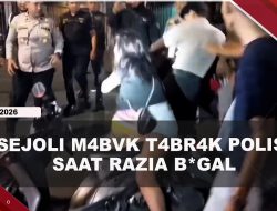 [VIDEO] Kondisi Mabuk, Sejoli Terobos Razia Hingga Tabrak Rombongan Polisi | U-NEWS