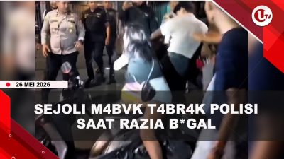 [VIDEO] Kondisi Mabuk, Sejoli Terobos Razia Hingga Tabrak Rombongan Polisi | U-NEWS