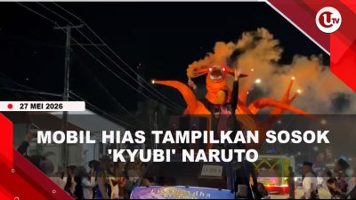 [VIDEO] Unik, Pawai Takbir Idul Adha di Tanjungpinang Tampilkan Sosok ‘Kyubi’ Naruto | U-NEWS