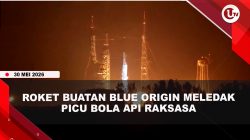 [VIDEO] Roket Buatan Blue Origin Milik Miliarder Jeff Bezos Meledak Saat Uji Mesin | U-NEWS