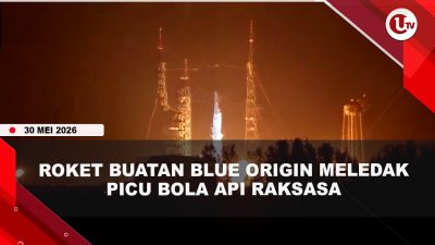[VIDEO] Roket Buatan Blue Origin Milik Miliarder Jeff Bezos Meledak Saat Uji Mesin | U-NEWS