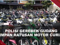 [VIDEO] Polisi Gerebek 8 Gudang Motor Curian di Medan, 135 Motor Diamankan | U-NEWS