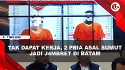 [VIDEO] Polisi Tangkap 2 Pelaku J#mbret Handphone Pekerja Wanita di Kawasan Batamindo | U-NEWS