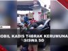 [VIDEO] Mobil Kepala Dinas T4br4k Kerumunan Siswa SD di Pandeglang, 1 Orang T3w4s | U-NEWS