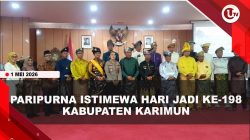 [VIDEO] Peringati Hari Jadi Ke-198 Karimun, Bupati Iskandarsyah Paparkan Capaian Pembangunan | U-NEWS
