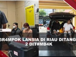 [VIDEO] 4 P#r4mpok Dan P#mbvnuh Lansia di Riau Ditangkap, 2 Pelaku Dit#mb4k | U-NEWS