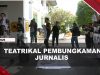 [VIDEO] Hari Kebebasan Pers, Jurnalis Batam Gelar Teatrikal Pembungkaman | U-NEWS