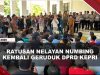 [VIDEO] Tolak Sedimentasi Pasir Laut, Ratusan Nelayan Numbing Kembali Geruduk DPRD Kepri | U-NEWS