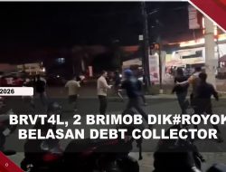 [VIDEO] 2 Brimob Dik#royok Hingga Dib4cok Belasan Debt Collector, 2 Pelaku Ditangkap | U-NEWS