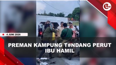 [VIDEO] Preman Kampung 4ni4ya Ibu Hamil Dan Suaminya, Tak Ada Nyali Usai Ditangkap | U-NEWS