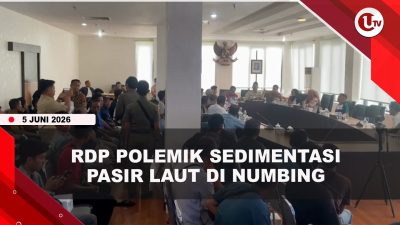 [VIDEO] RDP Sedimentasi Pasir Laut, Ketua DPRD Iman Janji Teruskan Aspirasi Masyarakat Ke Pusat | U-NEWS
