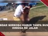 [VIDEO] Disergap Saat di Kamar Mandi, Bandar N#rkoba Nekat Kabur Tanpa Busana | U-NEWS