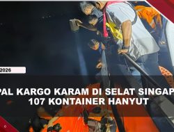 [VIDEO] Kapal Kargo Tanzania Karam di Selat Singapura, KSOP Batam Evakuasi Awak Kapal | U-NEWS