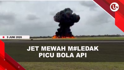 [VIDEO] Jet Bisnis Mewah M#ledak Saat Pendaratan Darurat, Pilot Dan Kopilot T#w4s | U-NEWS