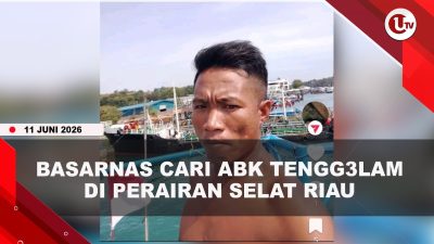 [VIDEO] Basarnas Cari ABK Km Pasifik II Yang Tenggelam di Perairan Selat Riau | U-NEWS