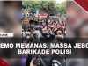 [VIDEO] Demo ‘Menuju Indonesia Bangkrut’ Memanas, Massa Jebol Barikade Polisi | U-NEWS