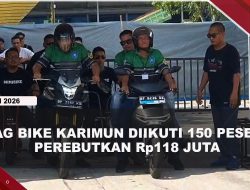 [VIDEO] Wabup Karimun Buka Drag Bike KPK Season II, Even Positif Tekan Aksi Balap Liar | U-NEWS