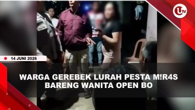 [VIDEO] Warga Gerebek 2 Oknum Lurah Pesta M!r4s Bareng Wanita di Kantor Kelurahan | U-NEWS