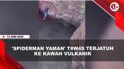 [VIDEO] Pendaki Ekstrim Asal Yaman T#w4s Saat Mendaki Lereng Kawah Gunung Berapi | U-NEWS