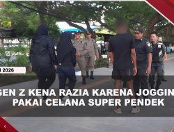 [VIDEO] Jogging Pakai Celana Super Pendek, Gen Z Kena Razia Satpol Pp Aceh | U-NEWS