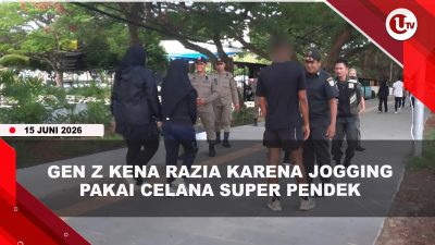 [VIDEO] Jogging Pakai Celana Super Pendek, Gen Z Kena Razia Satpol Pp Aceh | U-NEWS